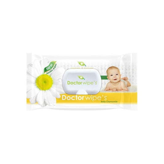 Servetele Umede, Doctor, Capac Jumbo 72 buc Chamomile