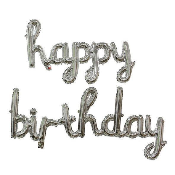Set 10 Baloane Scris De Mana Happy Birthday | FestiDecor
