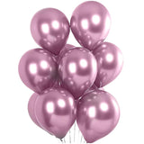 Set 10 Baloane Din Latex Chrome Mov | VivaParty