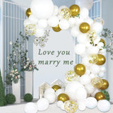 Set 10 Baloane din Latex, Vivimall, Model Party, 13 cm, Albe, 2.2 g - vivimall.ro