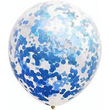 10 db-os Latex Lufi Készlet, Party Konfetti Minta, 5 X Konfetti, 5 X, 25 Cm, ​​​​2.2G