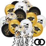 Set 10 Baloane Din Latex Absolvire | GalaBalloons - vivimall.ro