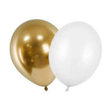 Set 10 Baloane Din Latex Metalizate, 5X , 5X Nude, 23 Cm, 2.2 G - vivimall.ro