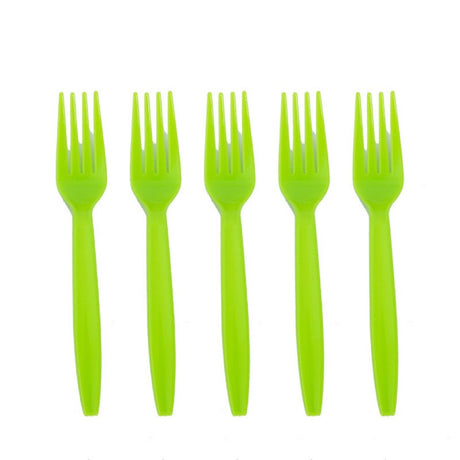 Set 10 Furculite de Unica Folosinta, Vivimall, Colectia Dino Park, 15.5 x 2.5 cm, din Plastic PE, Multicolor - vivimall.ro