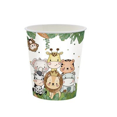 10 darabos dzsungelpohár készlet | JungleParty