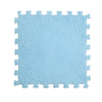 Covor puzzle din spumă EVA Baby Blue, set 10 piese 30x30 cm, vedere de ansamblu asamblat