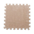 Set 10 Piese Covor tip Puzzle, Vivimall, Spuma EVA, Pufos, 30 x 30 x 1 cm, Crem - vivimall.ro