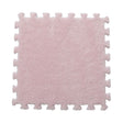 Set 10 Piese Covor tip Puzzle, Vivimall, Spuma EVA, Pufos, 30 x 30 x 1 cm, Roz Pudrat - vivimall.ro