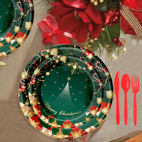 Set 119 Piese Masa De Craciun | MagicXmas - vivimall.ro