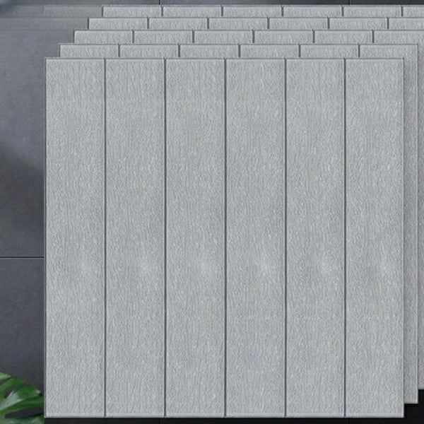 Set 10 Placi Tapet 3D, 70 X 70 Cm, Grosime 3 Mm, Din Rasina, Tip Placi De Lemn, Suprafata Acoperita 4.9 Mp - vivimall.ro