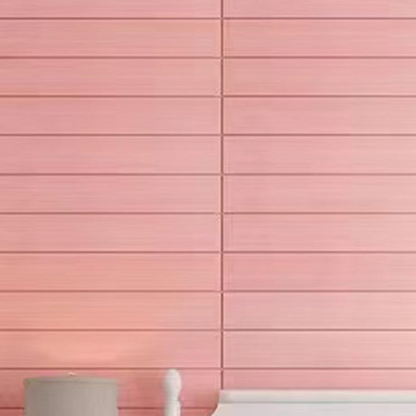 Set 10 Placi Tapet 3D, Vivimall, 70 x 70 cm, Grosime 3 mm, din Rasina, Tip Placi de Lemn, Suprafata Acoperita 4.9 mp, Roz Pudrat - vivimall.ro