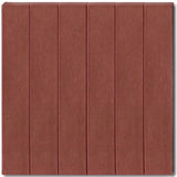 Set 10 Placi Tapet 3D, 70 X 70 Cm, Grosime 3 Mm, Din Rasina, Tip Placi De Lemn, Suprafata Acoperita 4.9 Mp, Caramiziu - vivimall.ro