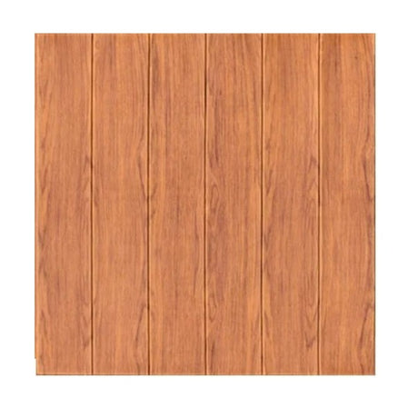 Set 10 Placi Tapet 3D, Vivimall, 70 x 70 cm, Grosime 3 mm, din Rasina, Tip Placi de Lemn, Suprafata Acoperita 4.9 mp, Maro Roscat - vivimall.ro