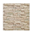 Set 10 Placi Tapet 3D, Vivimall, 70 x 77 cm, Grosime 3 mm, din Polietilena, Model Caramida, Suprafata acoperita 5.3 mp, Bej - vivimall.ro