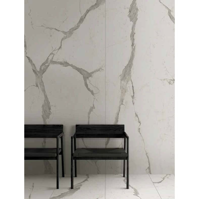 Set 10 Placi Tapet, Vivimall, 60 x 30 cm, Grosime 1.5 mm, din PVC, Model Imitatie de Marmura, Suprafata acoperita 1.8 mp, Gri Deschis - vivimall.ro