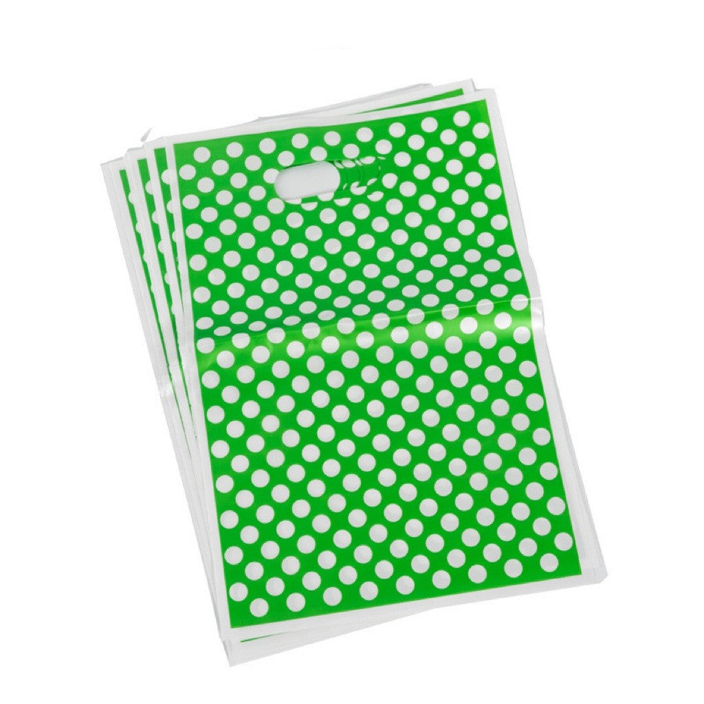 Set 10 Pungi de Cadou, Vivimall, Colectia Dino Park, 25 x 17 cm, din PE, Multicolor - vivimall.ro