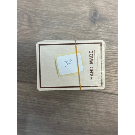 Set 100 buc Cartonas Martisor Model Hand Made, Crem - vivimall.ro