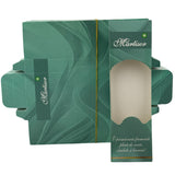 Set 100 Bucati Ambalaje de Carton pentru Martisoare, Vivimall, Cutii Brosa, Model Primavara, Verde - vivimall.ro