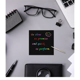 Set 100 de Planse Razuibile, Vivimall, din Hartie Curcubeu, 2 Creioane din Bambus + 2 Sabloane, +3 Ani, 8.5 x 8.5 cm, Multicolor - vivimall.ro