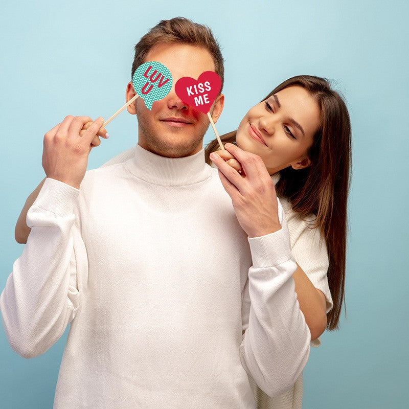 Set 18 Accesorii Pentru Petrecere Iubire | PartyMoments 2 - vivimall.ro