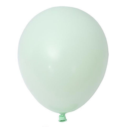 Set 12 Baloane, Vivimall, din Latex Macaroon, 30 cm, Verde - vivimall.ro