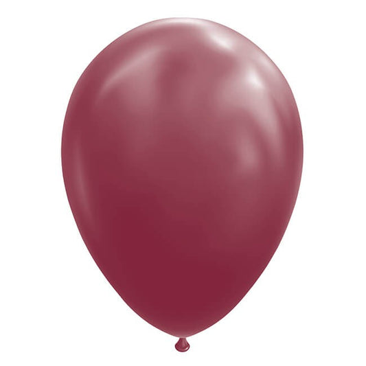 Set 12 Baloane, Vivimall, din Latex Standard, 13 cm, Grena - vivimall.ro