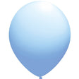 Set 12 Baloane, Vivimall, din Latex Standard, 25 cm, Albastru Deschis - vivimall.ro
