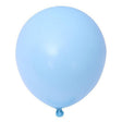 Set 12 Baloane, Vivimall, din Latex Macaroon, 30 cm, Bleu - vivimall.ro