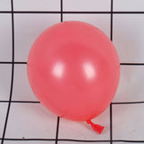 Set 12 Baloane, Flippy, din Latex Macaroon, 30 cm, Rosu - vivimall.ro