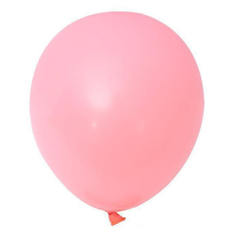 Set 12 Baloane, Flippy, din Latex Macaroon, 30 cm, Rosu - vivimall.ro