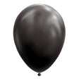 Set 12 Baloane, Vivimall, din Latex Standard, 25 cm, Negru - vivimall.ro