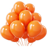 Set 12 Baloane, Flippy, din Latex Standard, 25 cm, Portocaliu - vivimall.ro