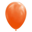 Set 12 Baloane, Vivimall, din Latex Standard, 25 cm, Portocaliu - vivimall.ro
