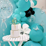 Set 12 Baloane, Flippy, din Latex Standard, 25 cm, Turcoaz - vivimall.ro