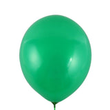 Set 12 Baloane, Flippy, din Latex Standard, 25 cm, Verde - vivimall.ro