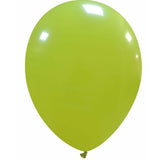 Set 12 Baloane, Flippy, din Latex Standard, 25 cm, Verde Lime - vivimall.ro