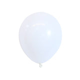 Set 12 Baloane, Flippy, din Latex Standard, 30 cm, Alb - vivimall.ro