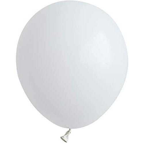 Set 12 Baloane, Vivimall, din Latex Standard, 30 cm, Alb - vivimall.ro