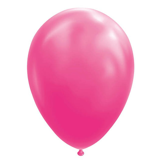 Set 12 Baloane, Vivimall, din Latex Standard, 30 cm, Roz - vivimall.ro