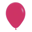 Set 12 Baloane, Vivimall, din Latex Standard, 30 cm, Roz Zmeura - vivimall.ro