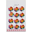 Set 12 Brose Martisor pentru Copii Floare ce Zambeste Coloarata - vivimall.ro