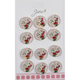 Set 12 Brose Martisor pentru Copii Fluture Luna Flori Ciuperci - vivimall.ro