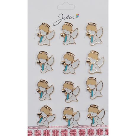 Set 12 Brose Martisor pentru Copii Ingeras - vivimall.ro