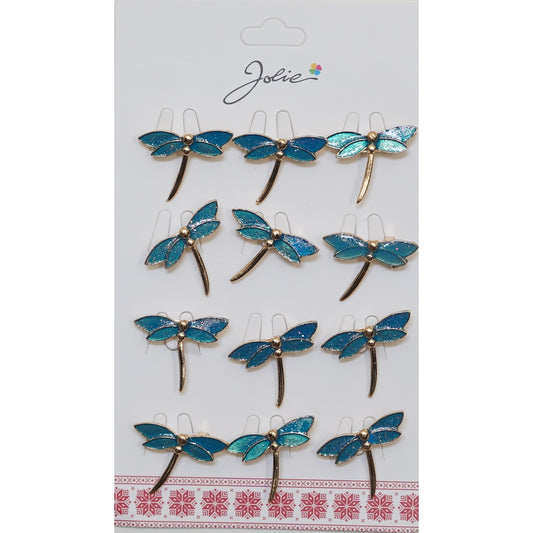 Set 12 Brose Martisor pentru Copii Libelula - vivimall.ro