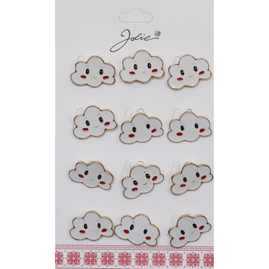 Set 12 Brose Martisor pentru Copii Norisori - vivimall.ro