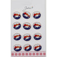 Set 12 Brose Martisor pentru Copii Soare Luna zi Noapte - vivimall.ro