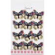 Set 12 Brose Martisor Primavara Fluture cu Aripi Deschise - vivimall.ro