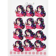 Set 12 Brose Martisor Primavara Mesaj Love You Nasa - vivimall.ro