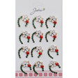 Set 12 Brose Martisor Primavara Potcoava cu Floare si Buburuza - vivimall.ro