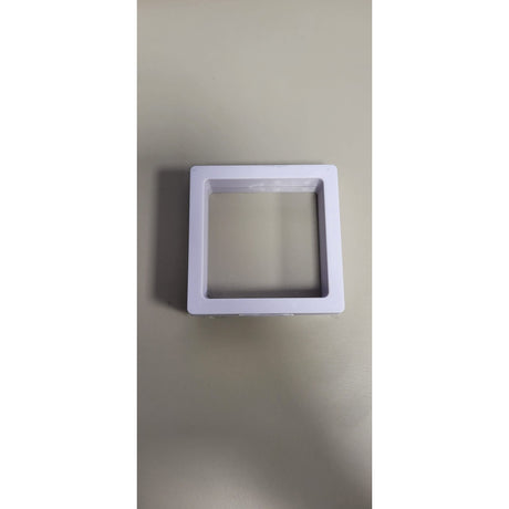 Set 12 Cutii pentru Martisoare/Brose, Prezentare 3D, Alb,  7 x 7 cm - vivimall.ro